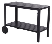 Serveringsvogn Havanna 90 x 45 x 74 cm sort - Sunlife